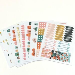 Colorful Planner Sticker Set